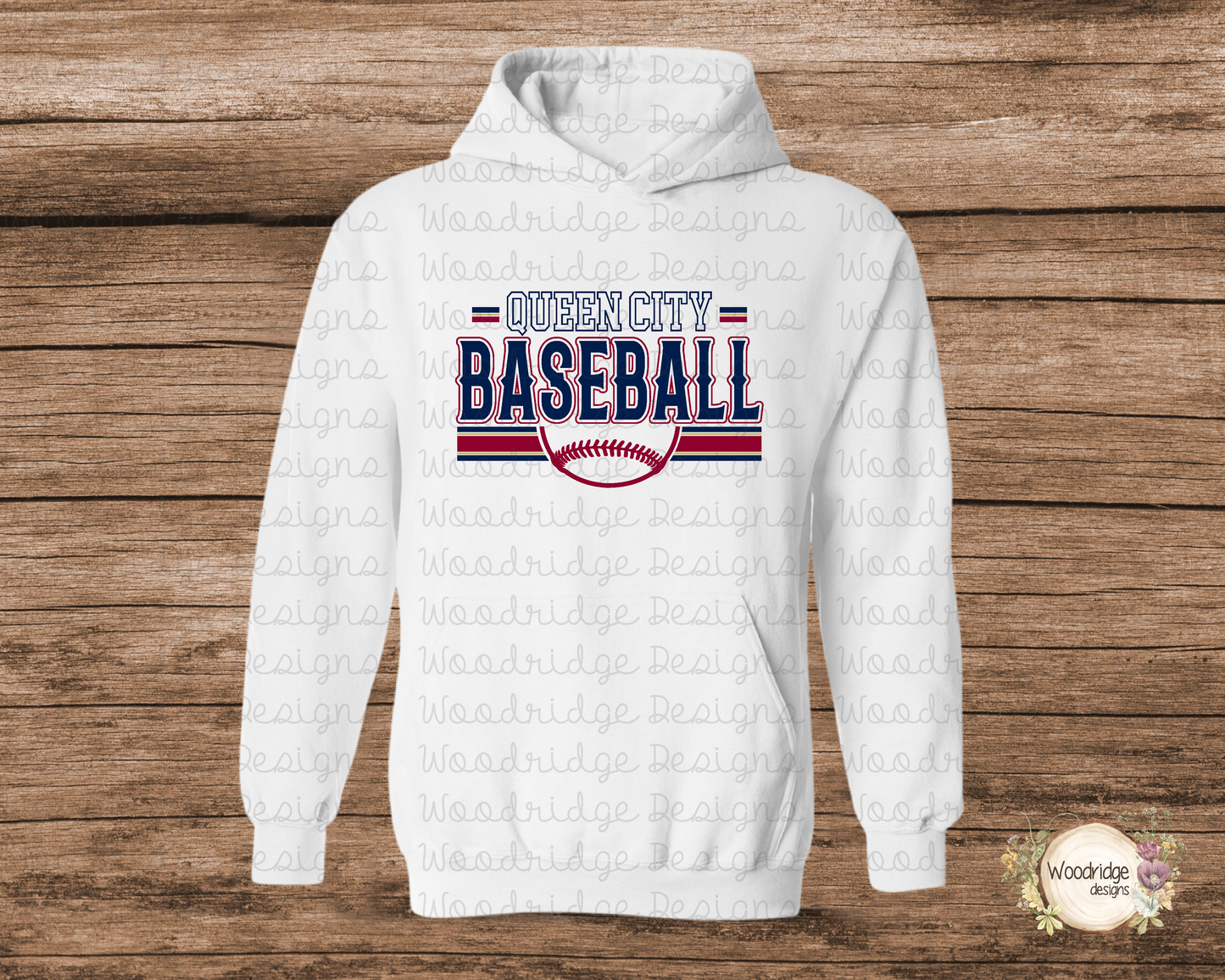 Sweatshirt Queen City Baseball- Adult