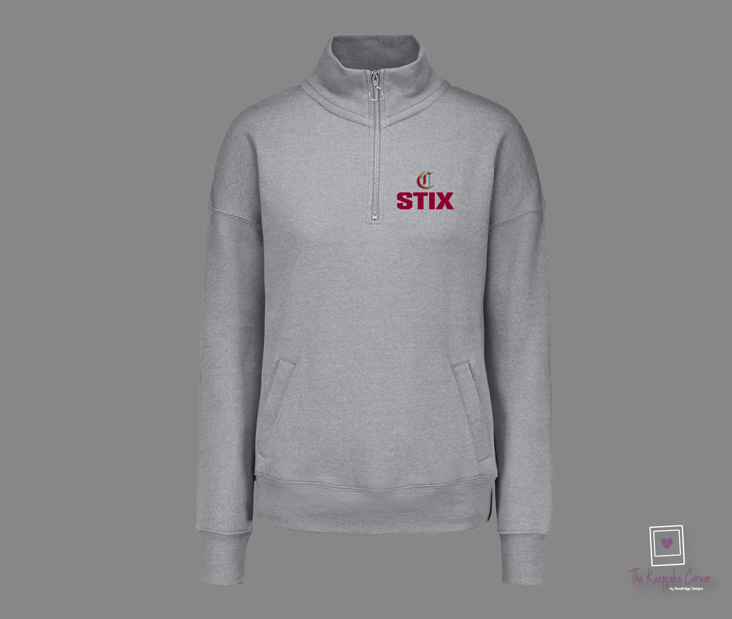 Stix 1/4 Zip- Adult