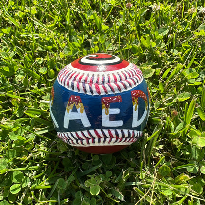 Personalized Baseball Keepsake