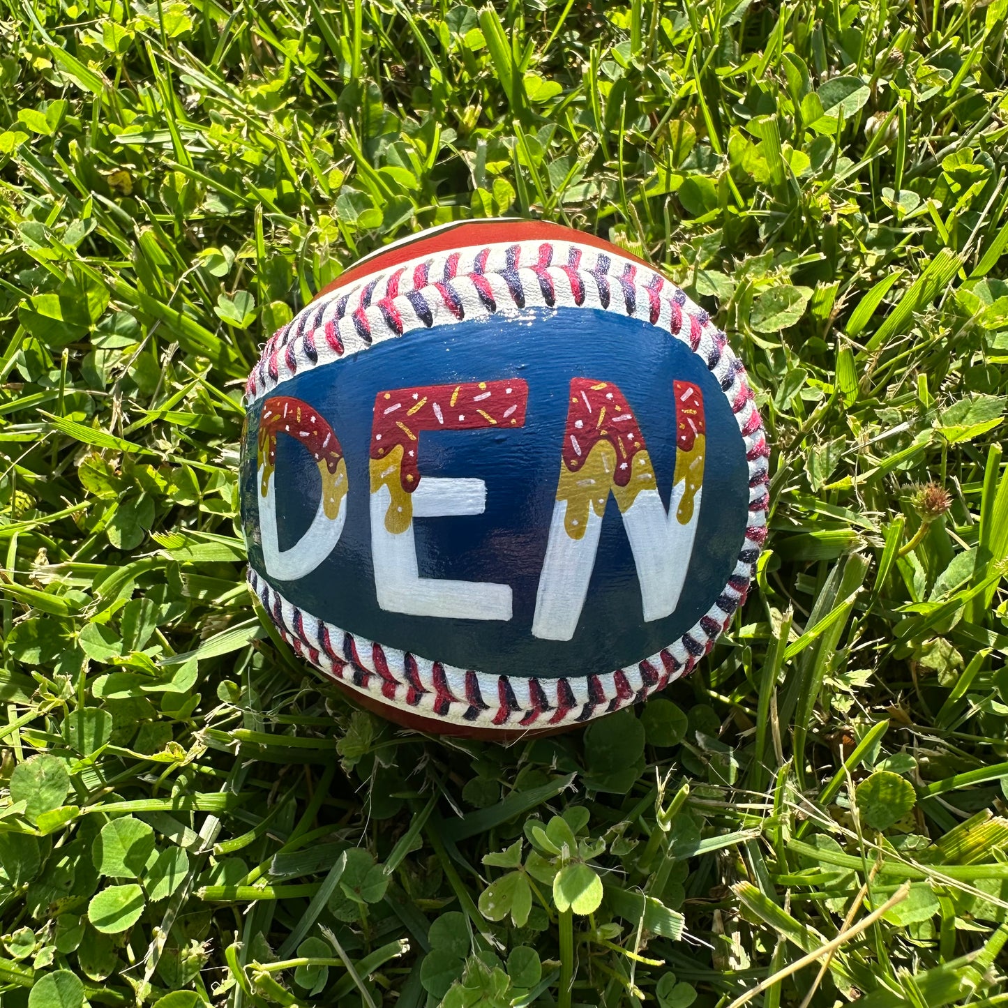 Personalized Baseball Keepsake