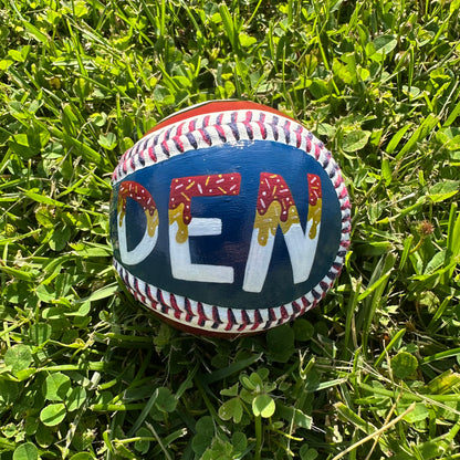 Personalized Baseball Keepsake