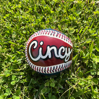 Personalized Baseball Keepsake