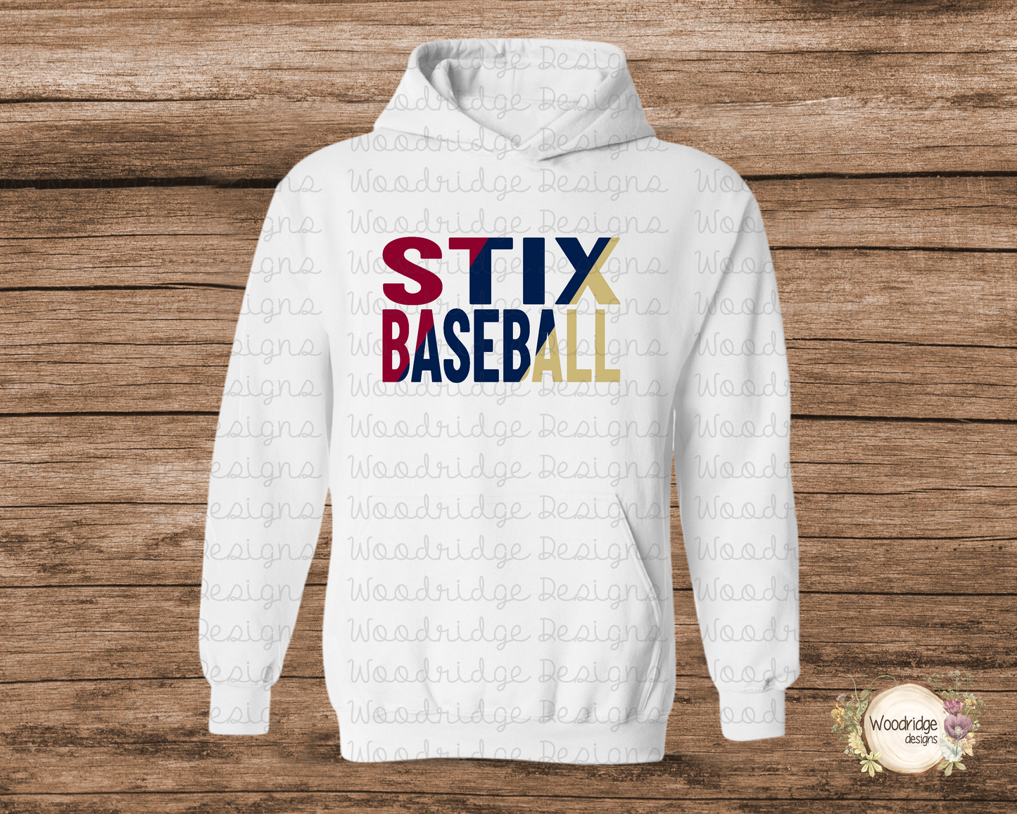 Sweatshirt Stix Baseball Cross Color- Youth