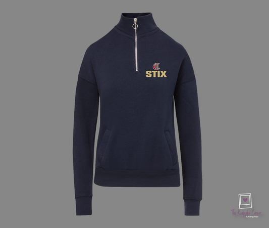 Stix 1/4 Zip- Adult